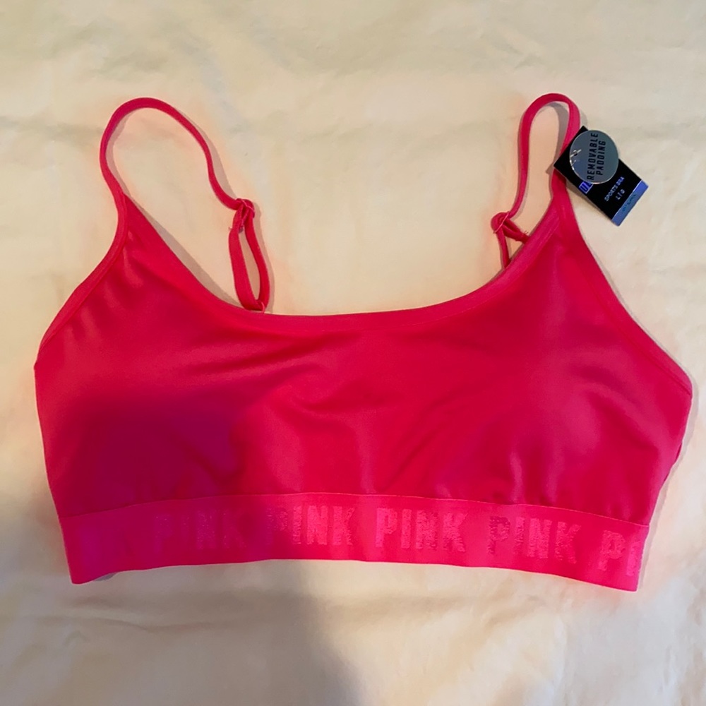 NWT VS Pink Sports Bra, Large